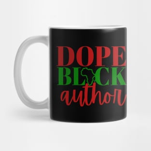 African American Dope Black Author Writer Gift Idea Mug